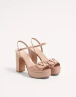 Valentino VLogo Signature Patent Leather Platform Sandal 115Mm - Image 6